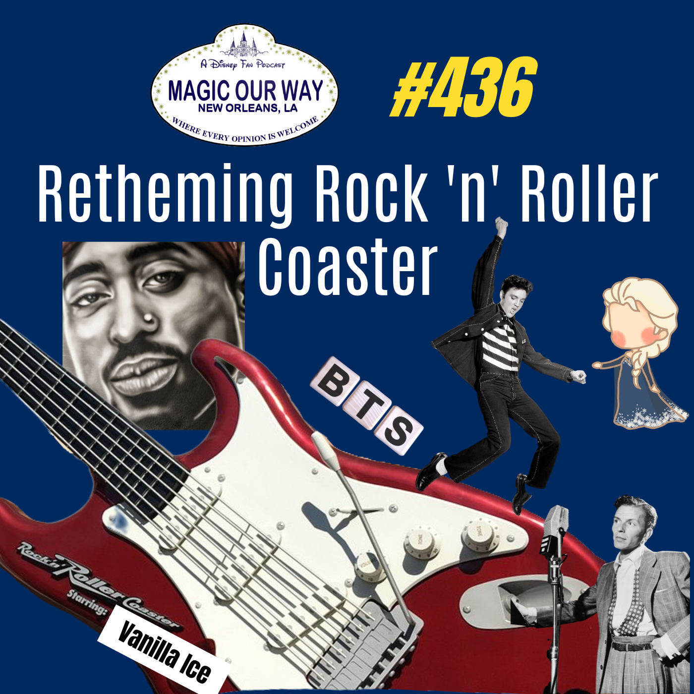 Retheming Rock ‘n Roller Coaster Mow 436 Magic Our Way